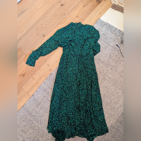 Like New Rare Whistles Jungle Cat Leopard Dress Size UK10/US6 - Picture 3 of 8